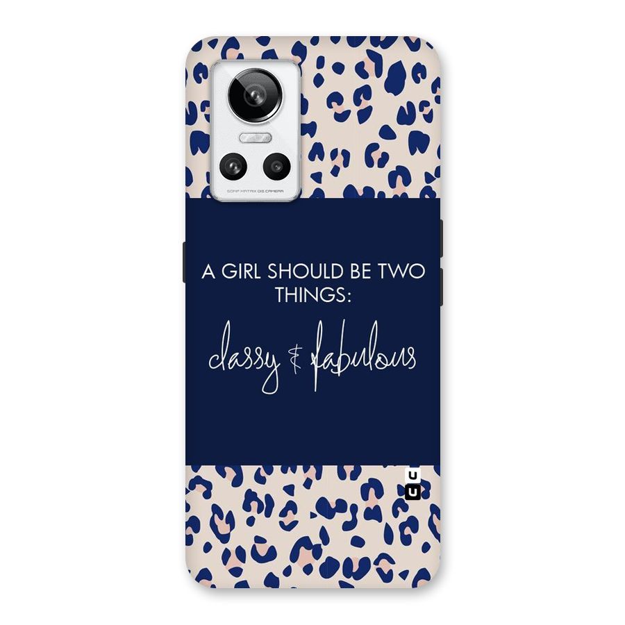 Classy and Fabulous Back Case for Realme GT Neo 3