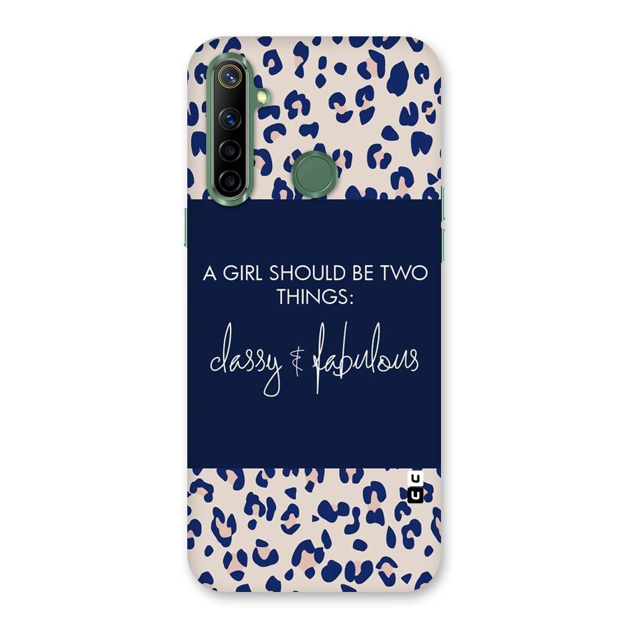 Classy and Fabulous Back Case for Realme Narzo 10