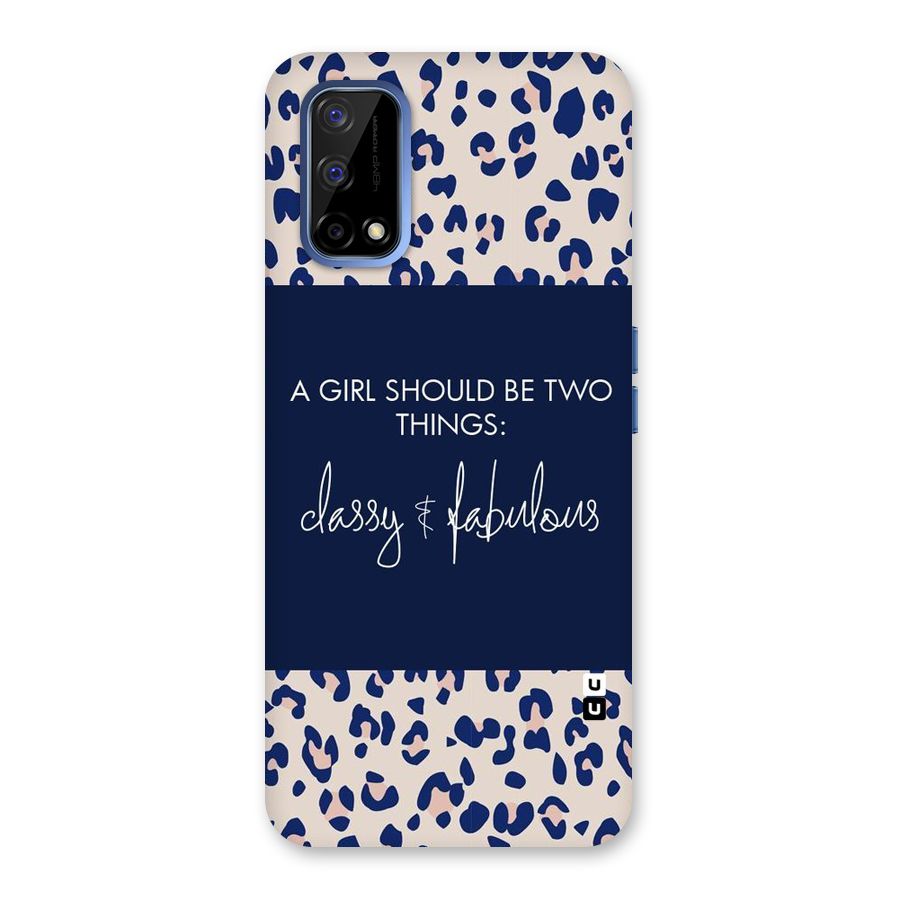 Classy and Fabulous Back Case for Realme Narzo 30 Pro