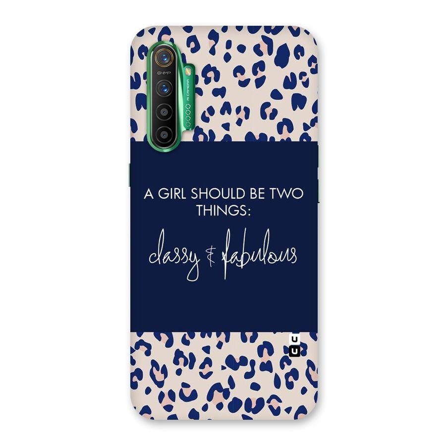 Classy and Fabulous Back Case for Realme X2