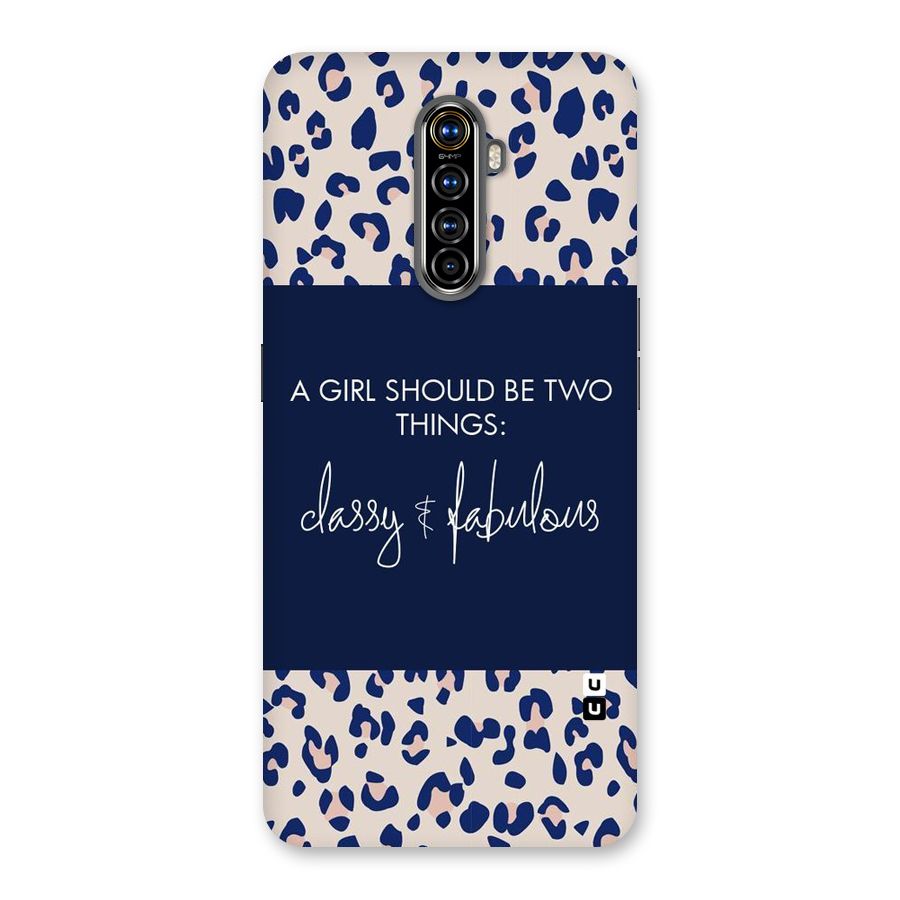 Classy and Fabulous Back Case for Realme X2 Pro
