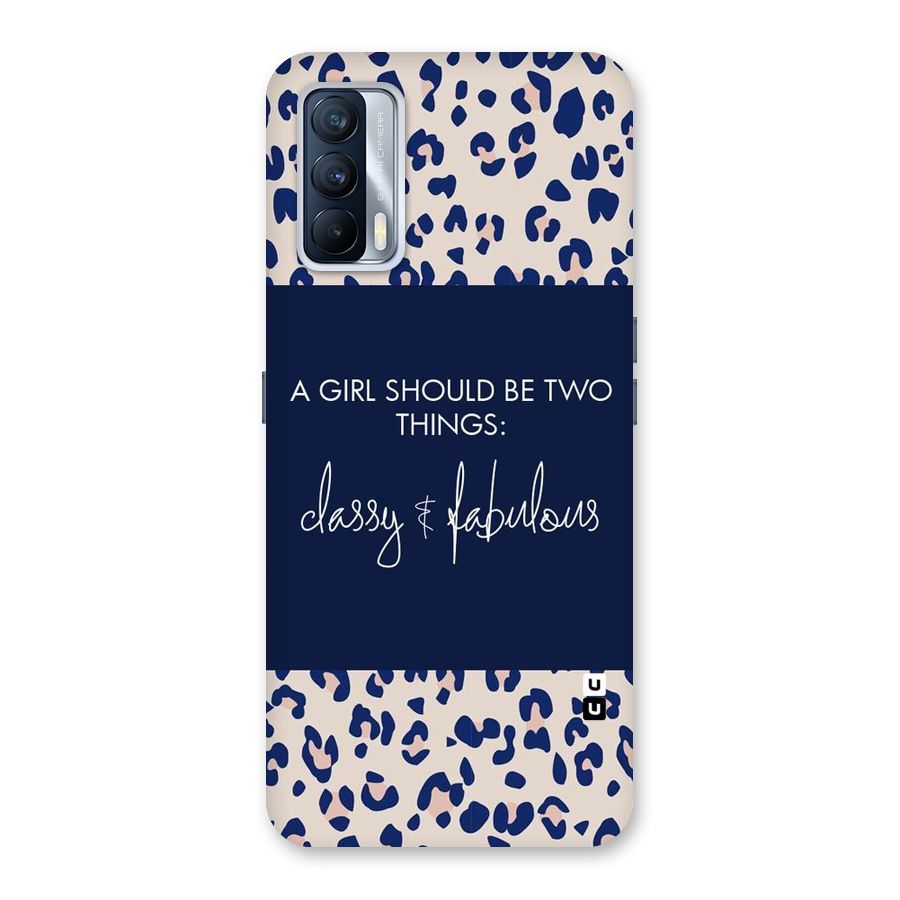 Classy and Fabulous Back Case for Realme X7