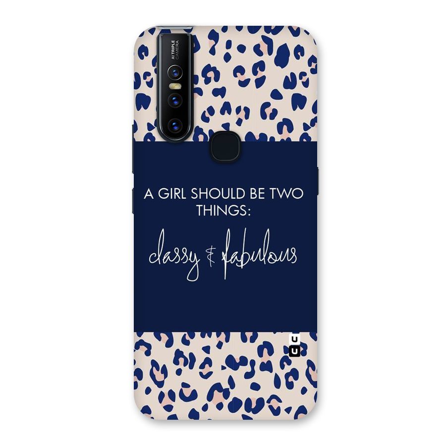 Classy and Fabulous Back Case for Vivo V15