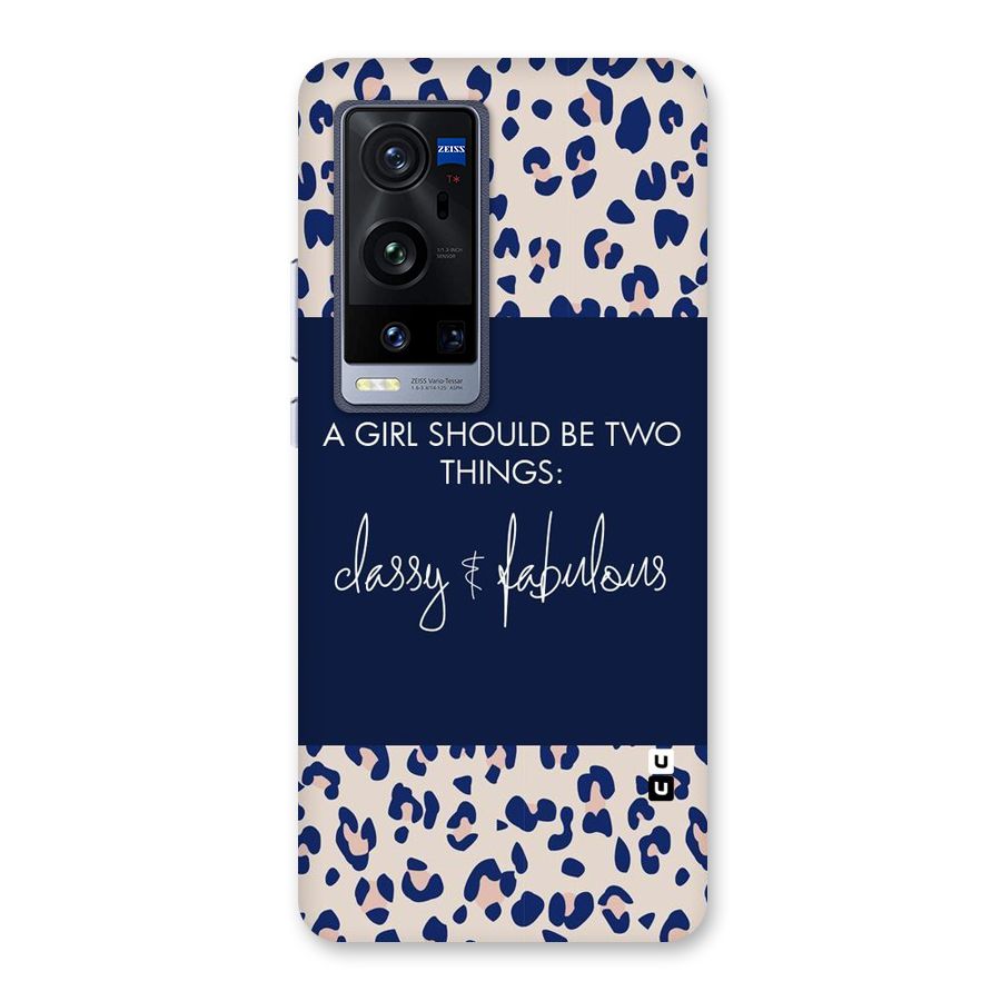 Classy and Fabulous Back Case for Vivo X60 Pro Plus