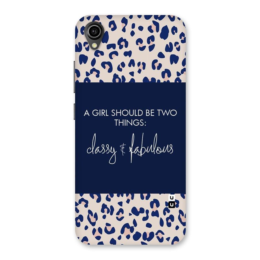 Classy and Fabulous Back Case for Vivo Y90