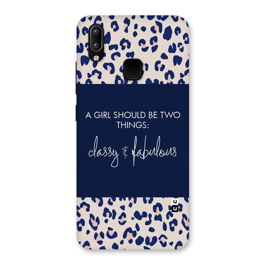 Classy and Fabulous Back Case for Vivo Y93