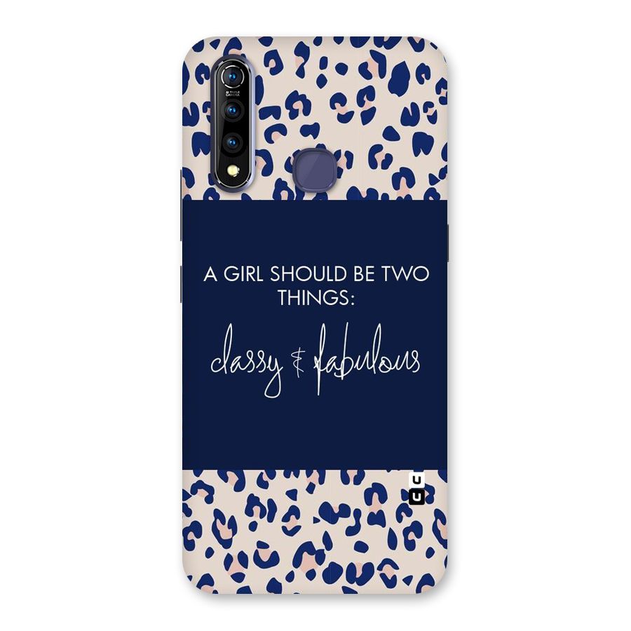 Classy and Fabulous Back Case for Vivo Z1 Pro