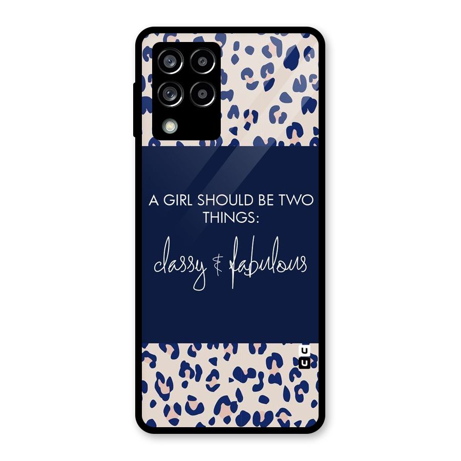 Classy and Fabulous Glass Back Case for Galaxy M53 5G