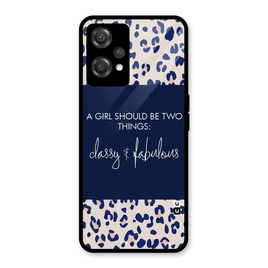 Classy and Fabulous Glass Back Case for OnePlus Nord CE 2 Lite 5G