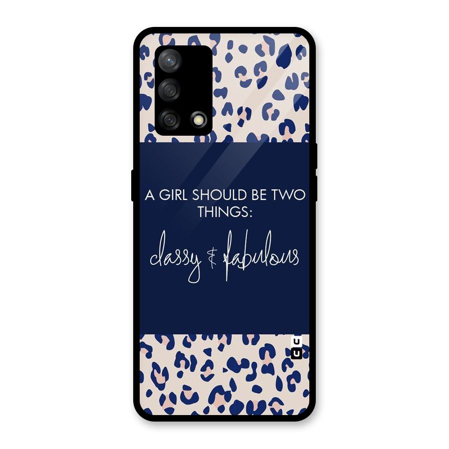 Classy and Fabulous Glass Back Case for Oppo F19