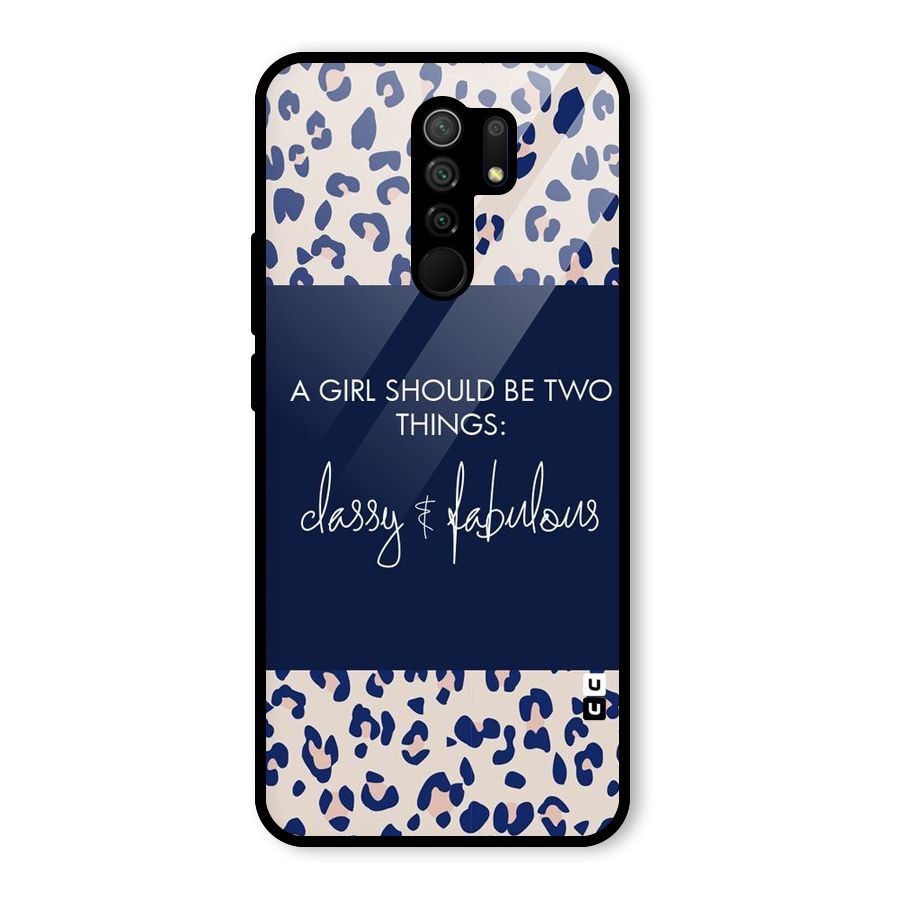 Classy and Fabulous Glass Back Case for Poco M2