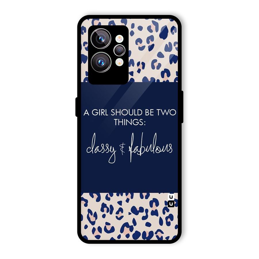 Classy and Fabulous Glass Back Case for Realme GT2 Pro
