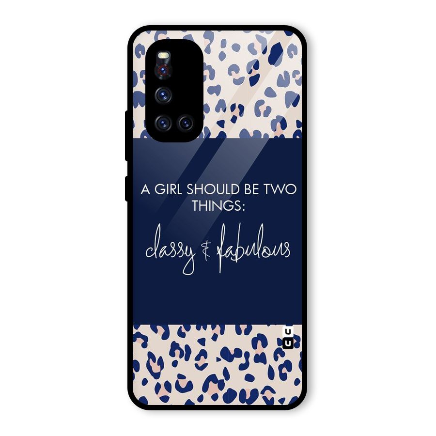 Classy and Fabulous Glass Back Case for Vivo V19