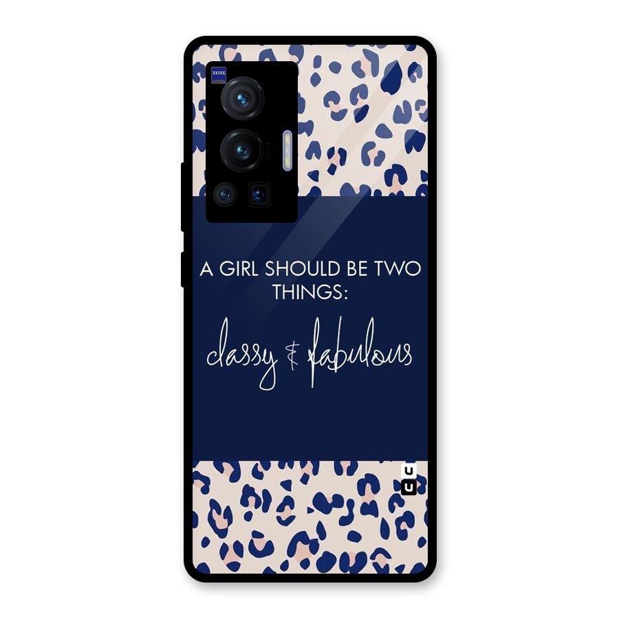 Classy and Fabulous Glass Back Case for Vivo X70 Pro