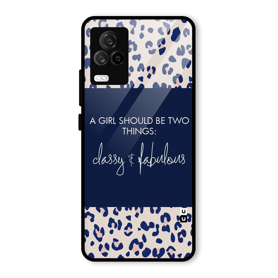 Classy and Fabulous Glass Back Case for Vivo iQOO 7 Legend 5G