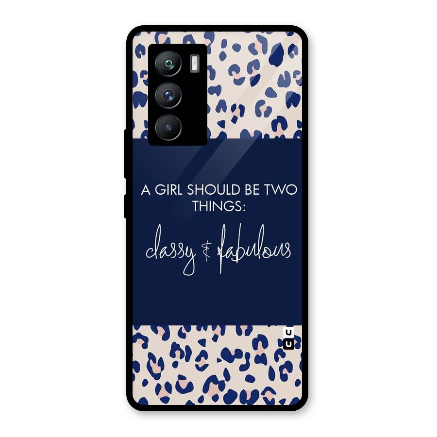 Classy and Fabulous Glass Back Case for Vivo iQOO 9 SE