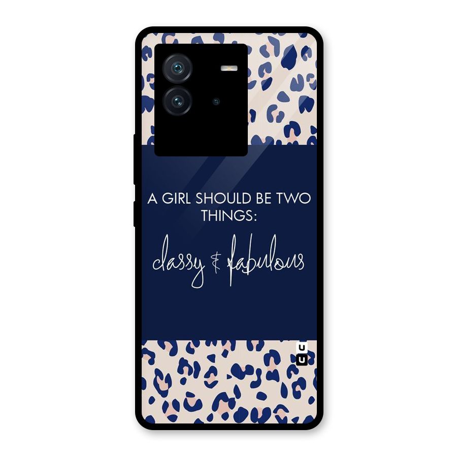 Classy and Fabulous Glass Back Case for Vivo iQOO Neo 6 5G