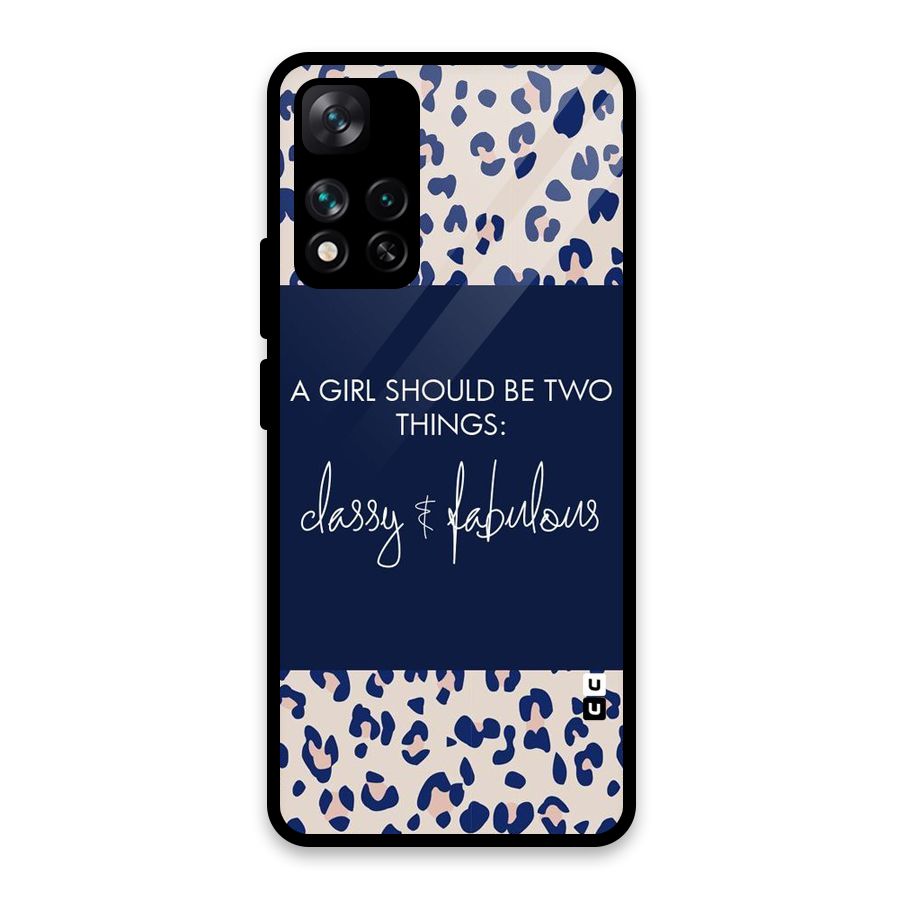 Classy and Fabulous Glass Back Case for Xiaomi 11i HyperCharge 5G
