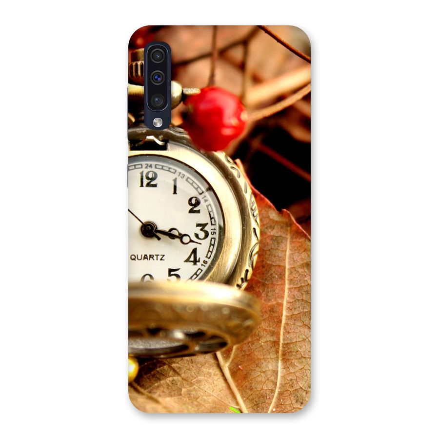 Clock And Cherry Back Case for Galaxy A50s
