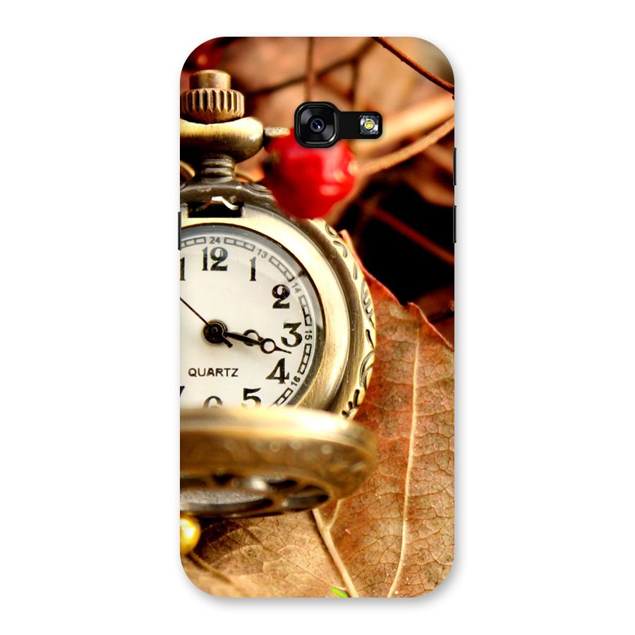 Clock And Cherry Back Case for Galaxy A5 2017