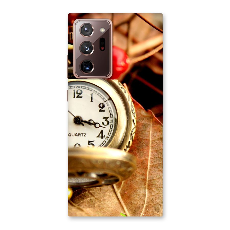 Clock And Cherry Back Case for Galaxy Note 20 Ultra