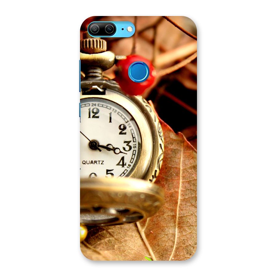 Clock And Cherry Back Case for Honor 9 Lite