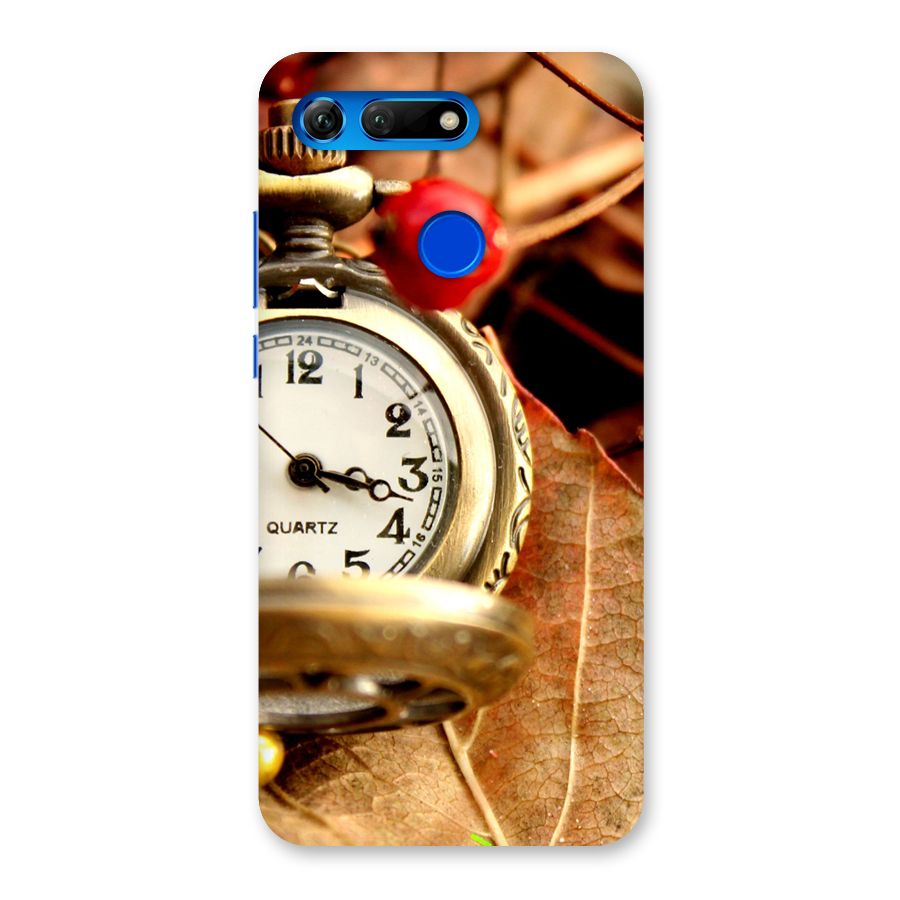 Clock And Cherry Back Case for Honor View 20