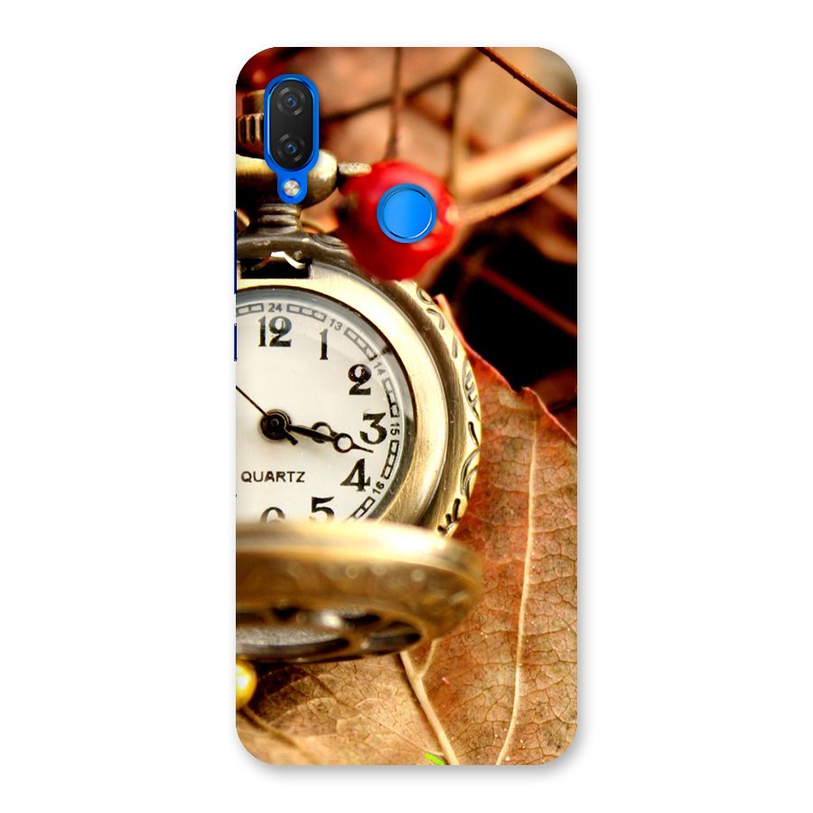 Clock And Cherry Back Case for Huawei P Smart+