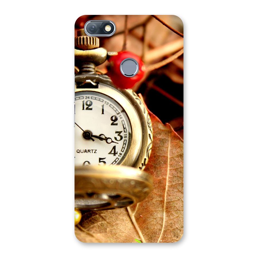 Clock And Cherry Back Case for Infinix Note 5
