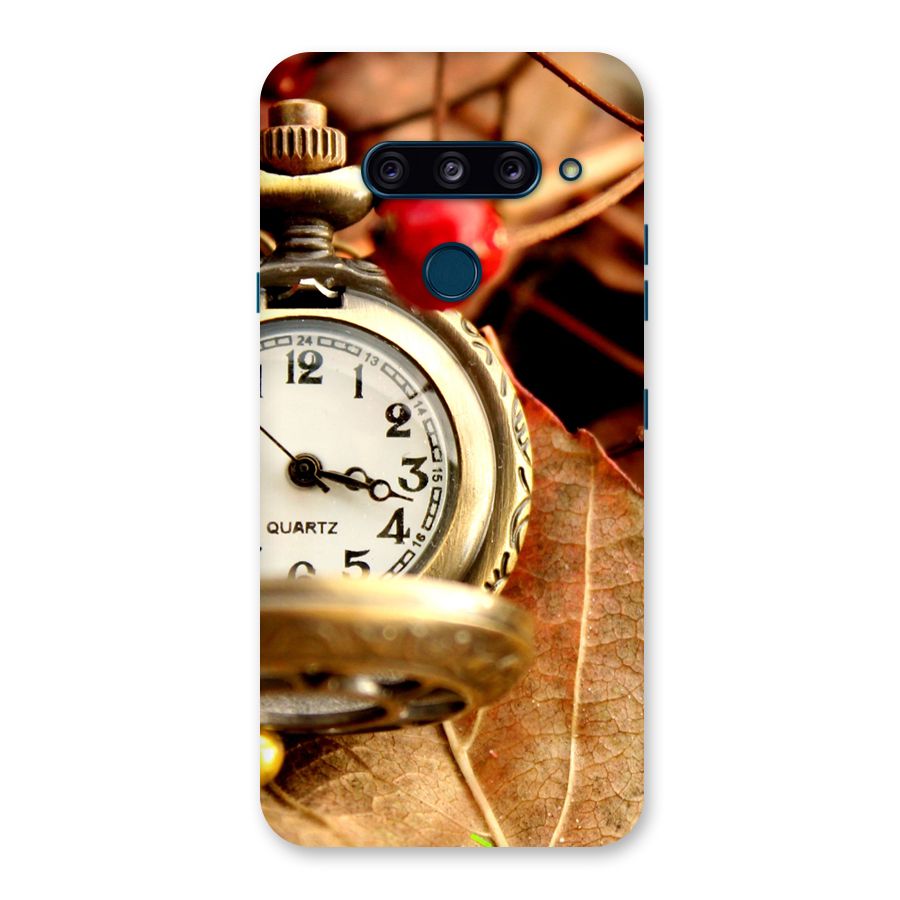 Clock And Cherry Back Case for LG  V40 ThinQ