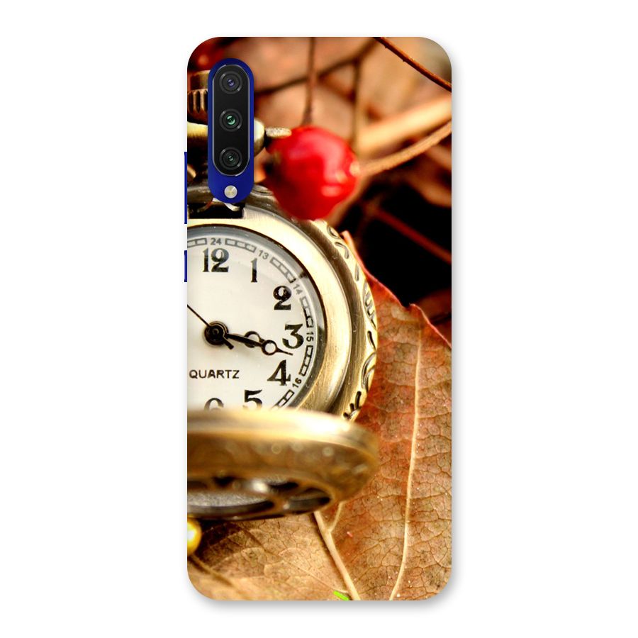 Clock And Cherry Back Case for Mi A3