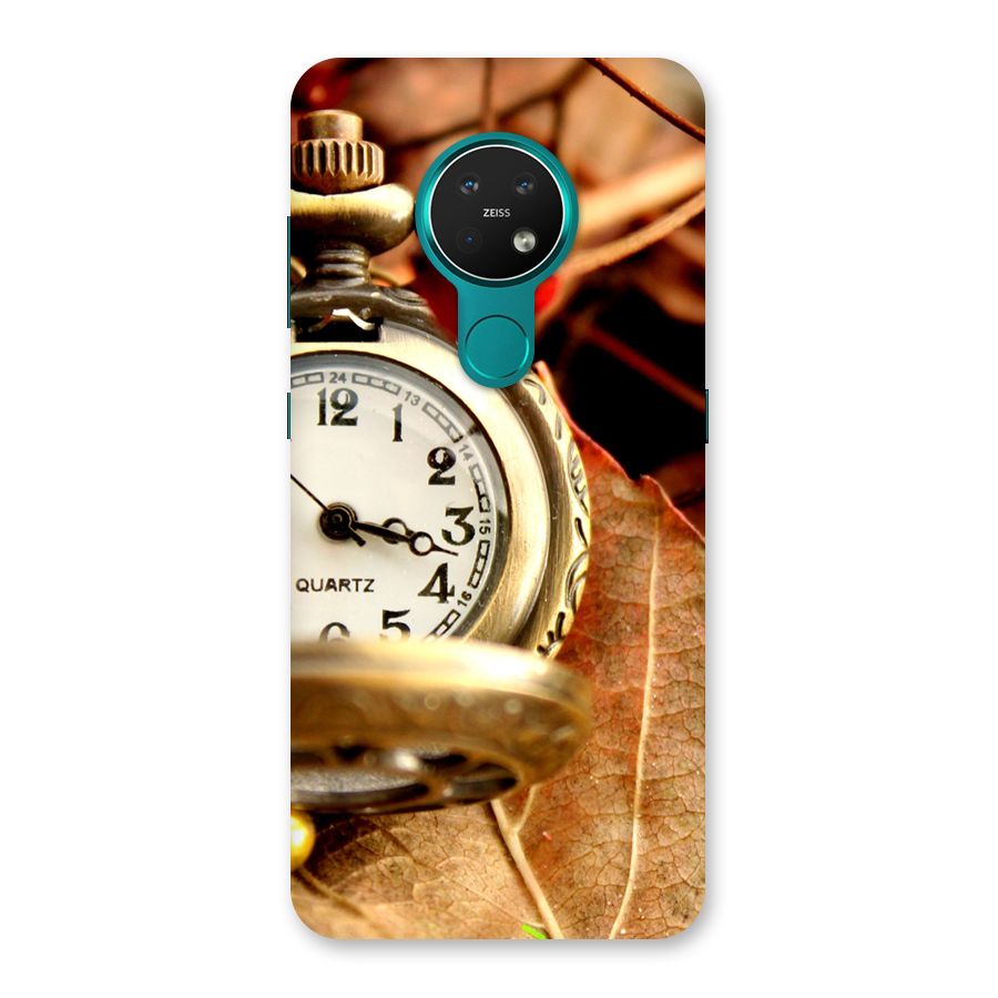 Clock And Cherry Back Case for Nokia 7.2