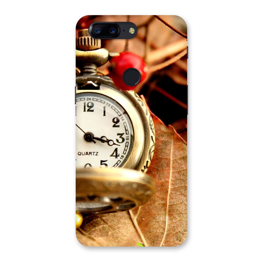 Clock And Cherry Back Case for OnePlus 5T