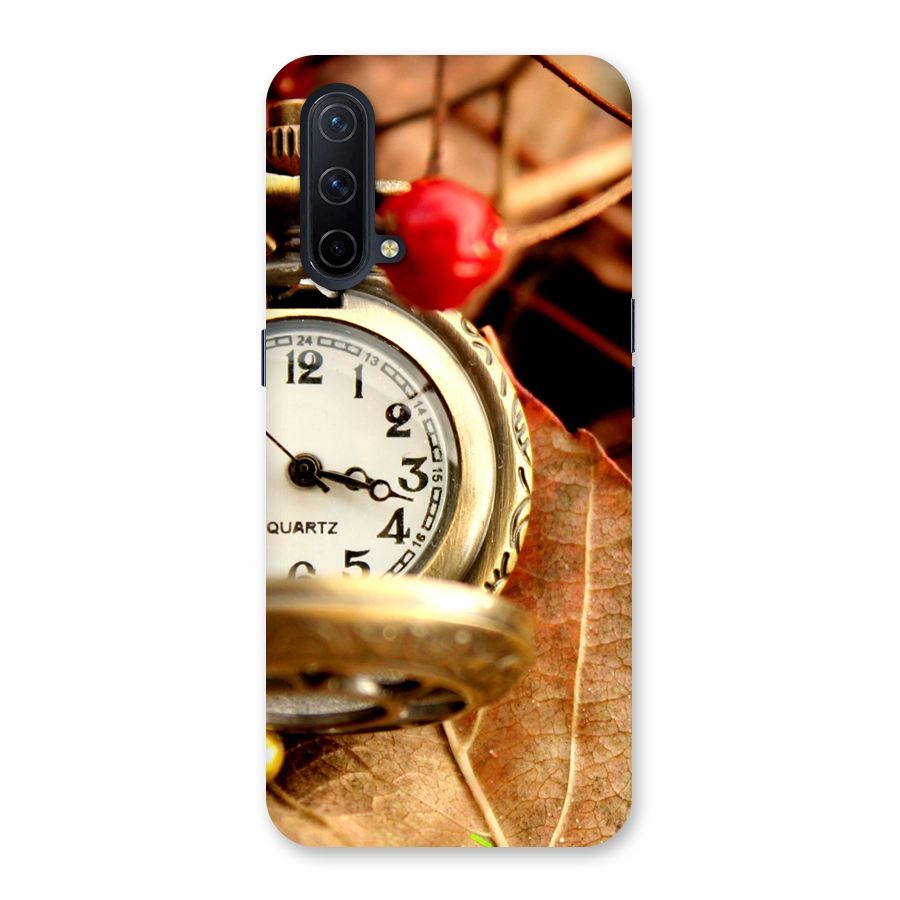 Clock And Cherry Back Case for OnePlus Nord CE 5G