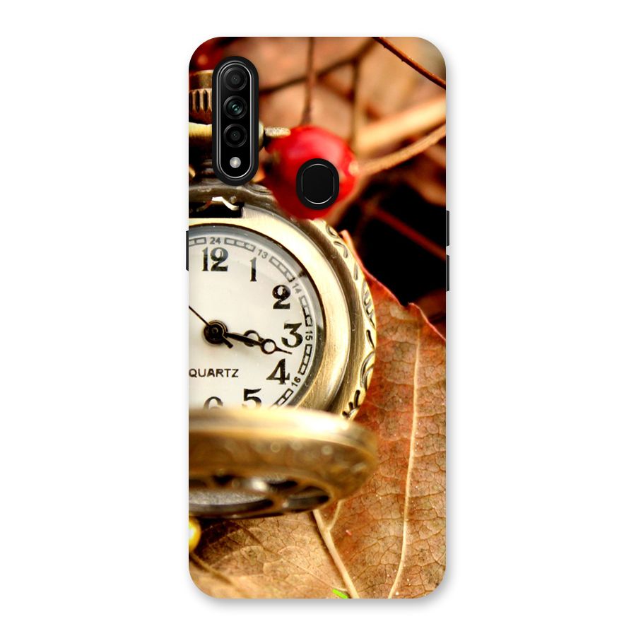 Clock And Cherry Back Case for Oppo A31