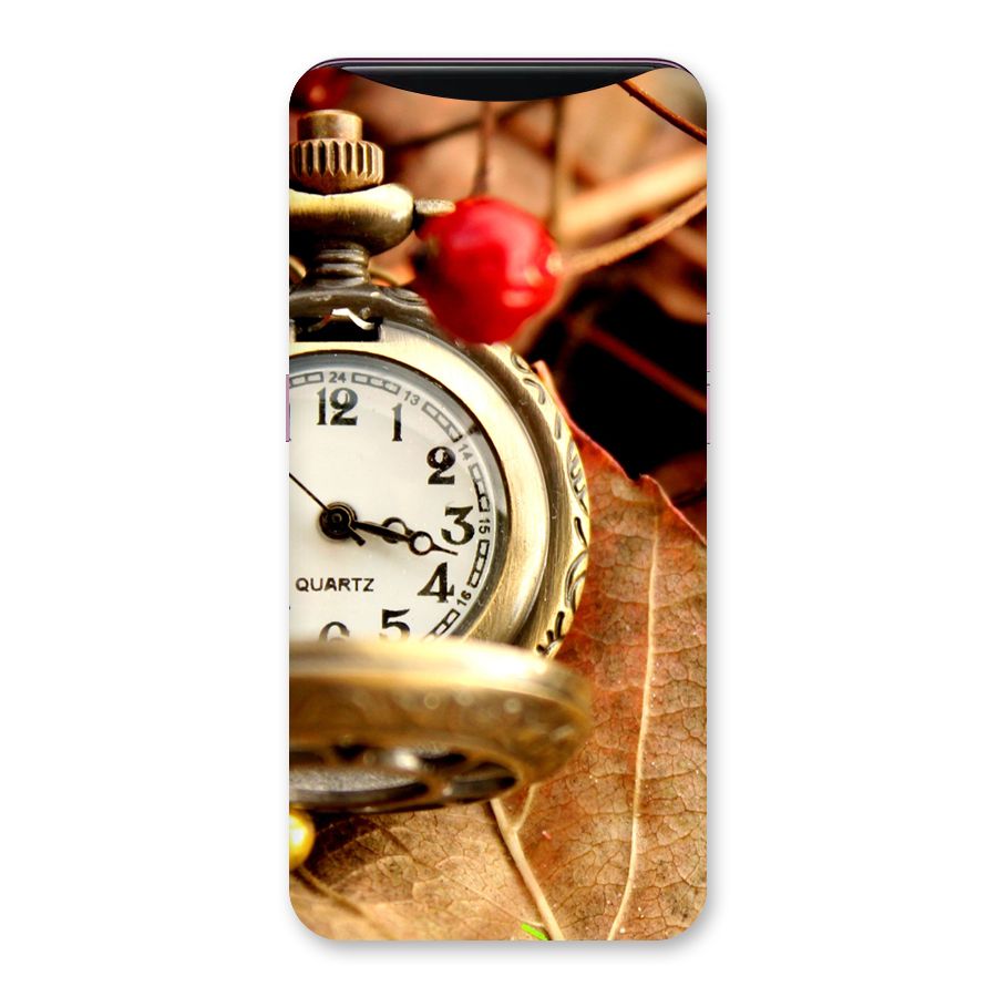 Clock And Cherry Back Case for Oppo Find X