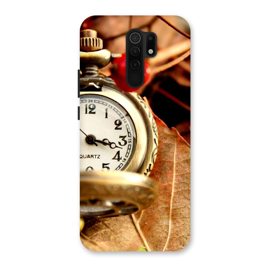 Clock And Cherry Back Case for Poco M2