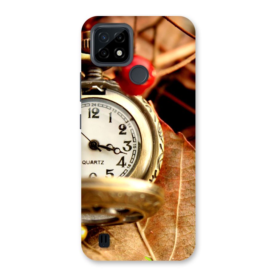 Clock And Cherry Back Case for Realme C21