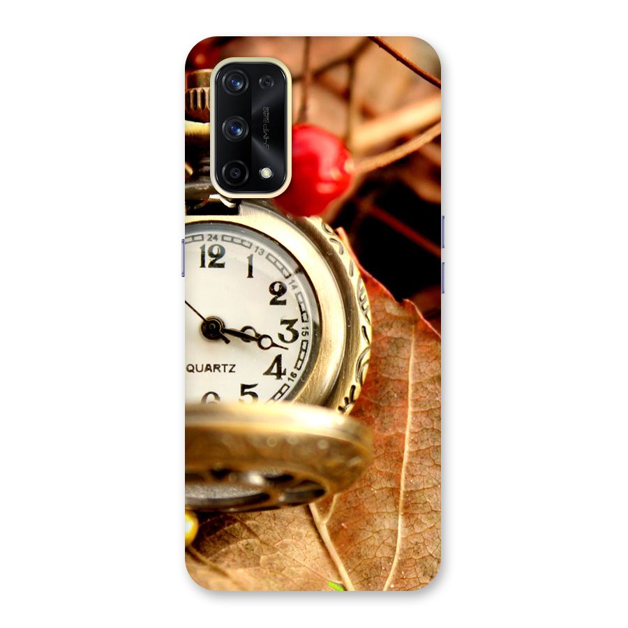 Clock And Cherry Glass Back Case for Realme X7 Pro