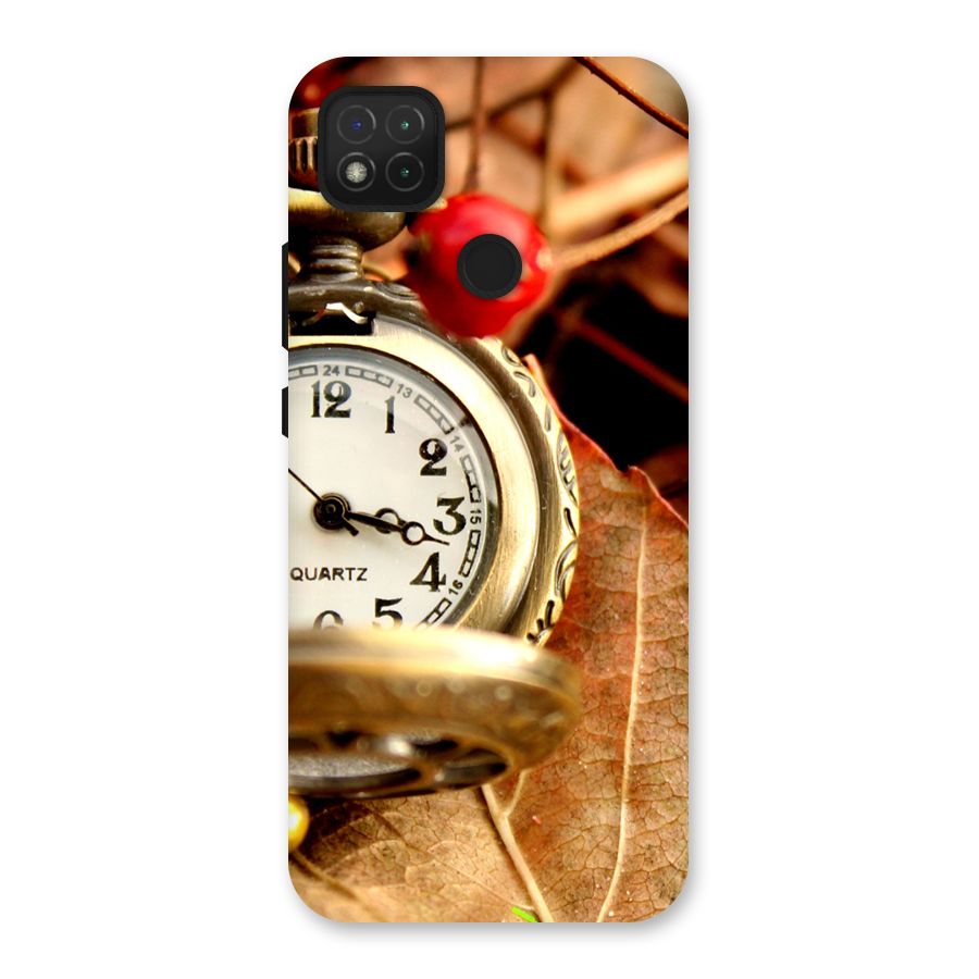 Clock And Cherry Back Case for Redmi 9