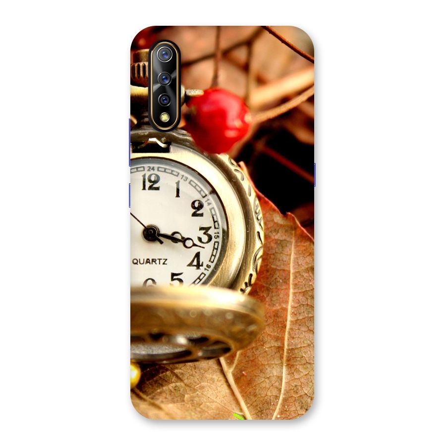 Clock And Cherry Back Case for Vivo S1