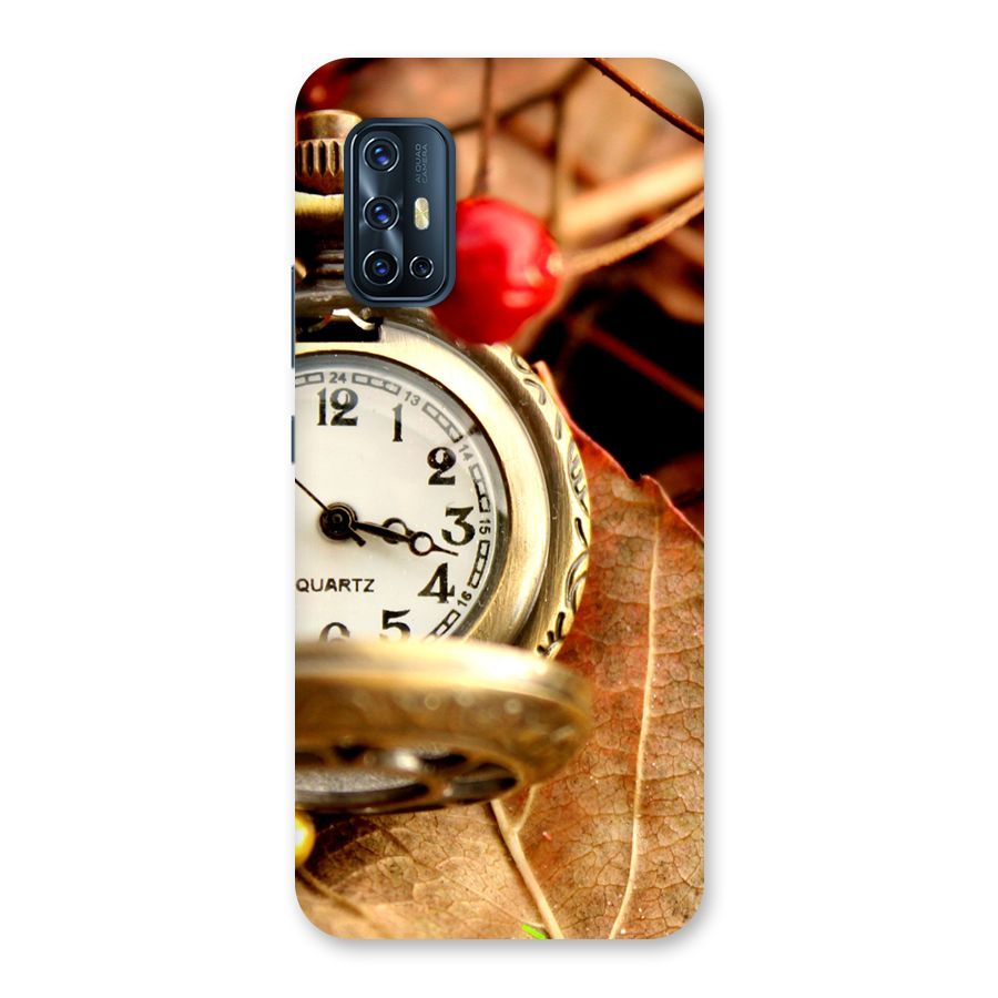 Clock And Cherry Back Case for Vivo V17