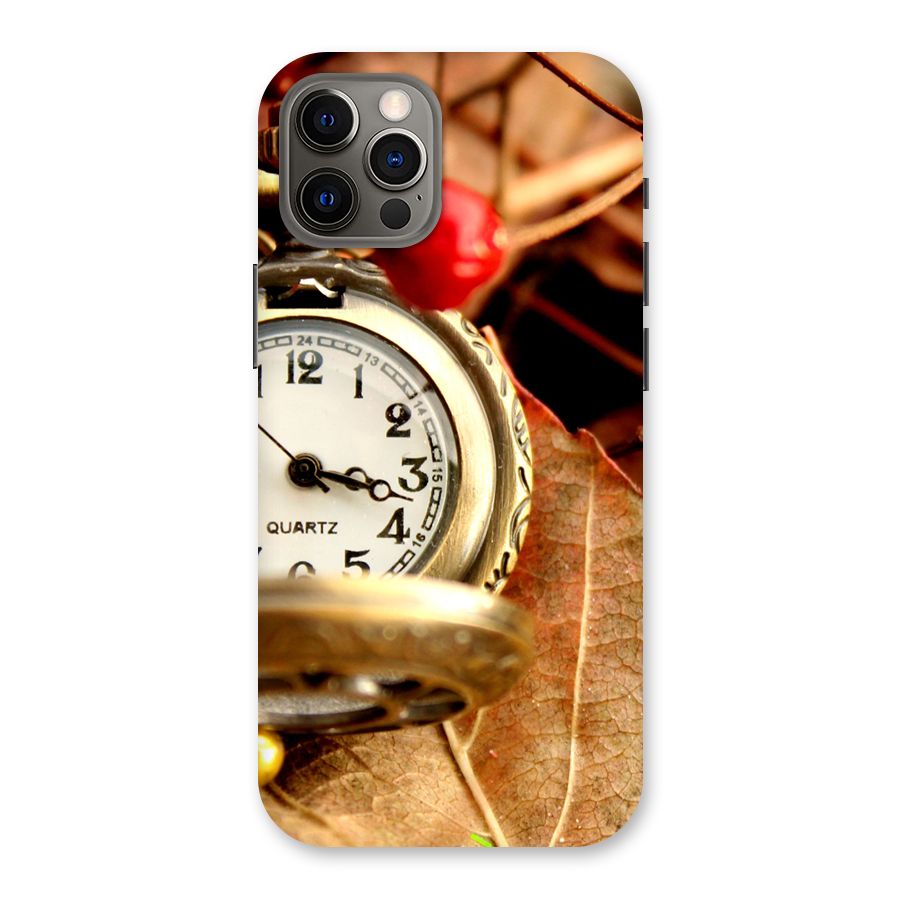 Clock And Cherry Back Case for iPhone 12 Pro
