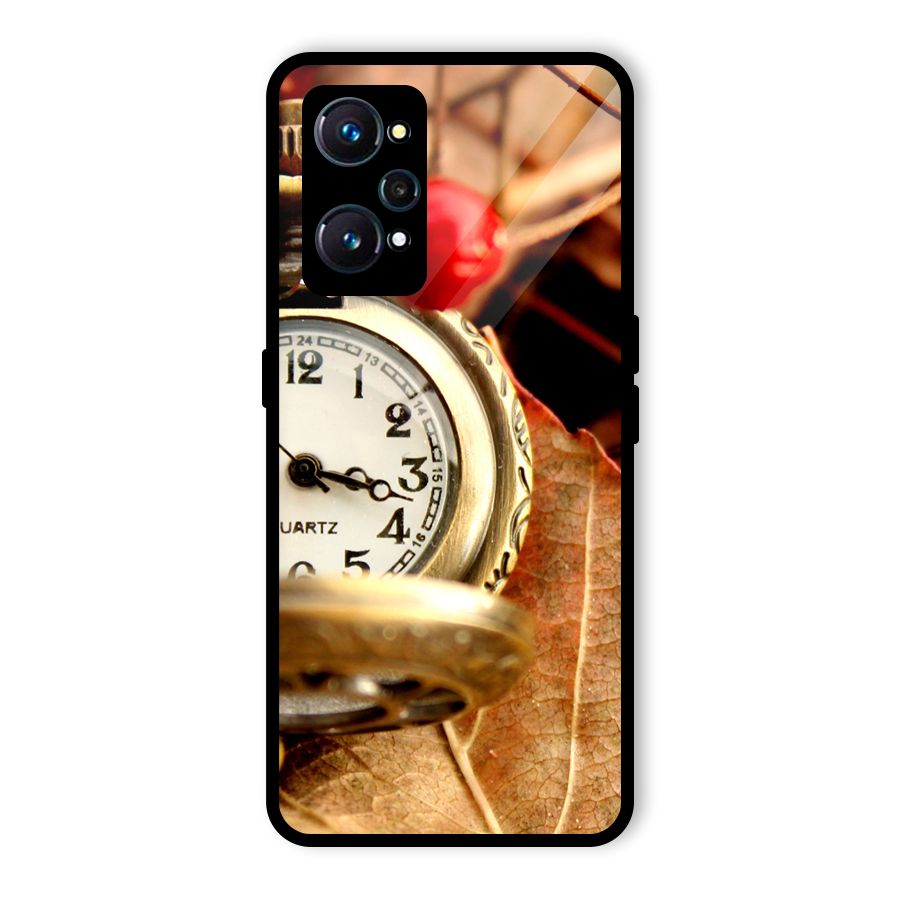 Clock And Cherry Glass Back Case for Realme GT Neo2