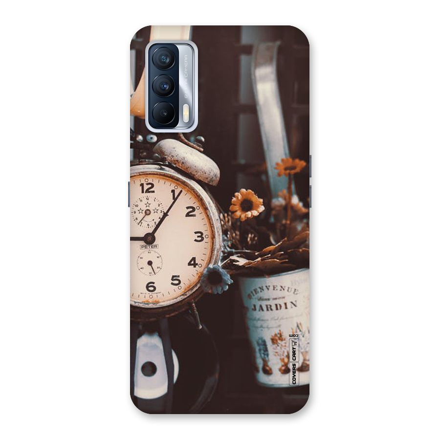 Clock And Flowers Back Case for Realme X7