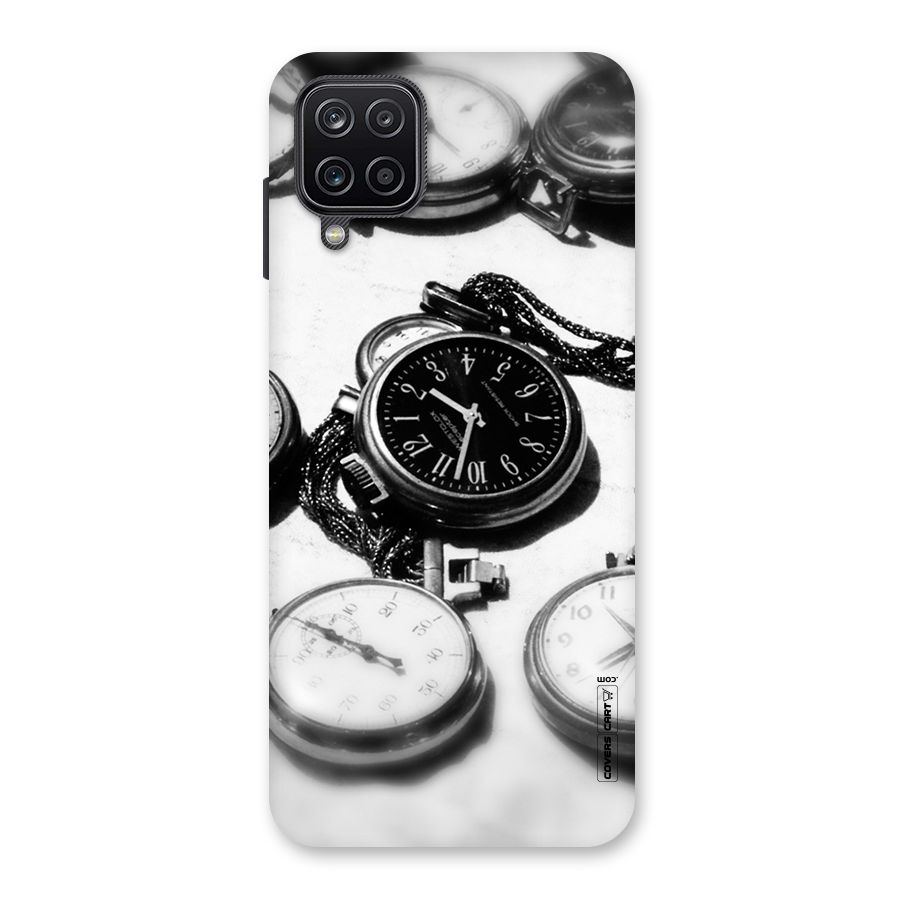 Clock Collection Back Case for Galaxy A12