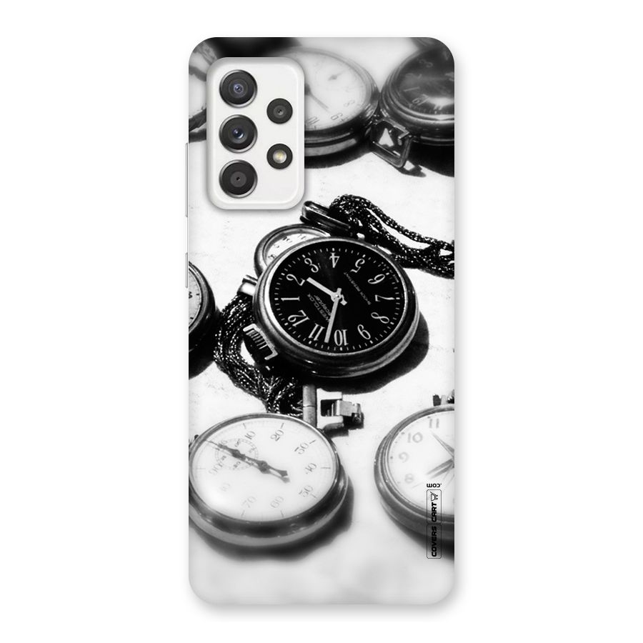 Clock Collection Back Case for Galaxy A52