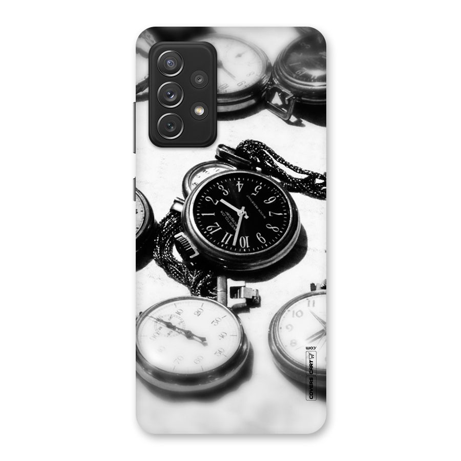 Clock Collection Back Case for Galaxy A72