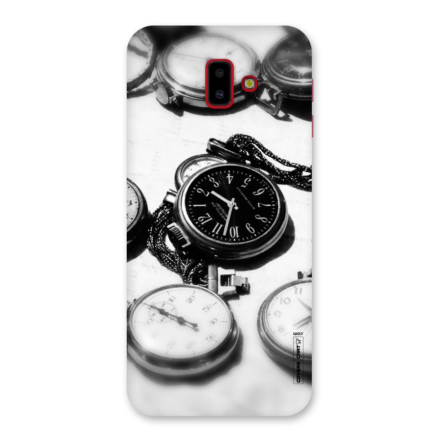 Clock Collection Back Case for Galaxy J6 Plus