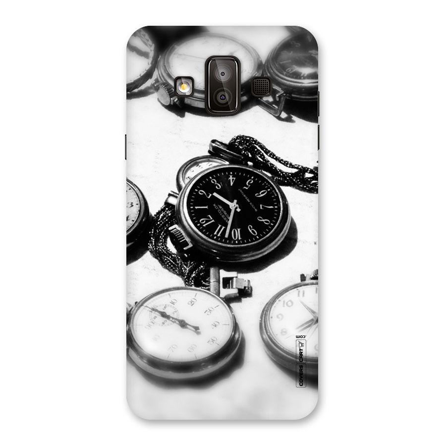 Clock Collection Back Case for Galaxy J7 Duo